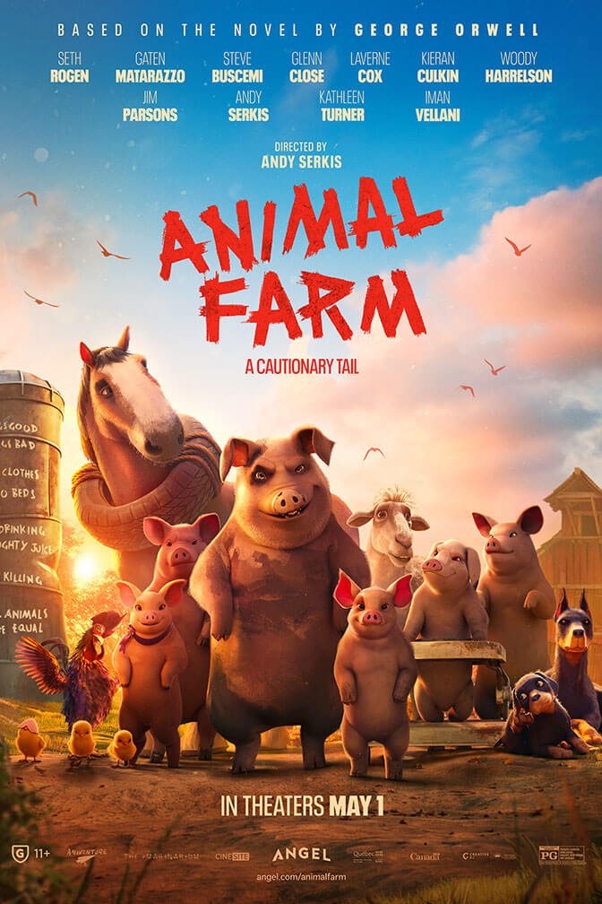Film poster for Animal Farm