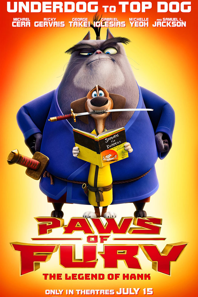 Film poster for Paws of Fury: The Legend of Hank